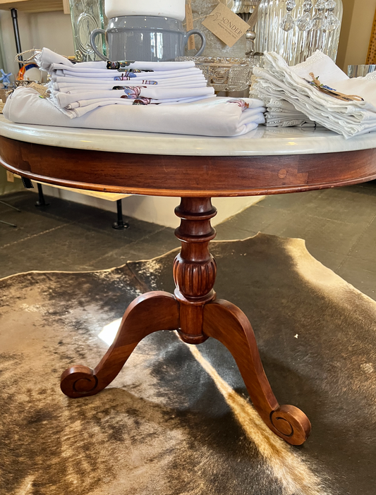 antique marble top coffee table